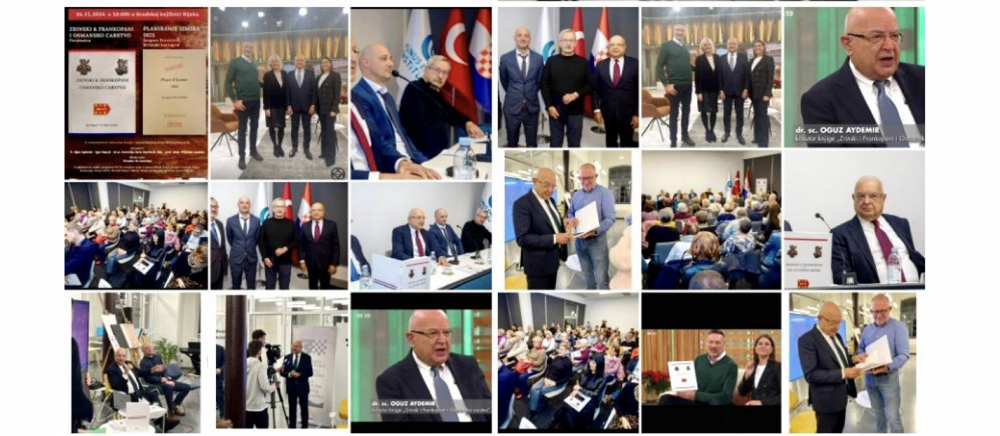 Zagreb,Rijeka, HRT1 TV kitap tanıtımı 26-28/11/2024