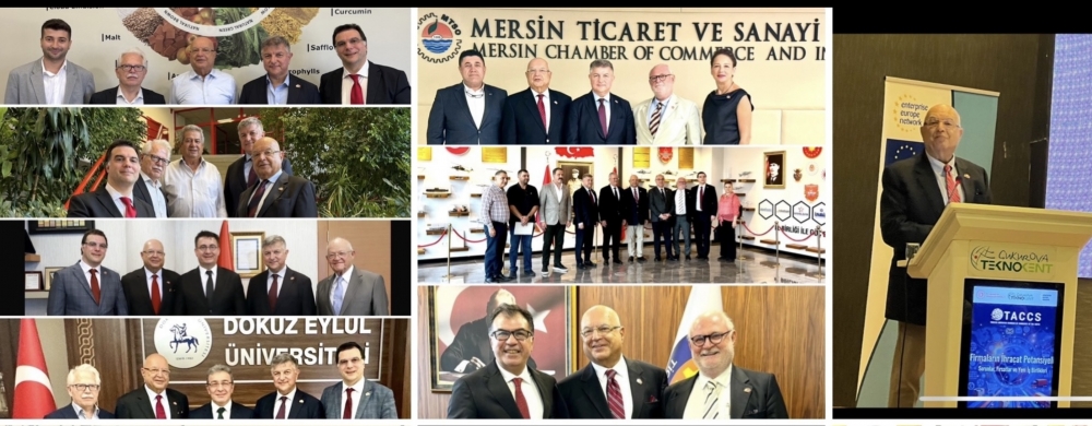 Döhler, Esbaş İzmir, İzmir Yüksek Teknoloji Üniversitesi, Dokuz Eylül Üniversitesi, Mersin-Tarsus Çukurova Teknokent TACCS Ziyaretleri 2024/10 