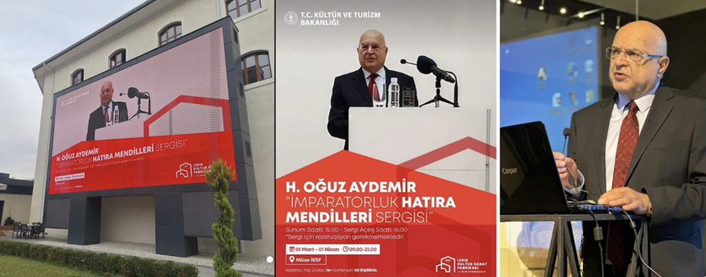 İmparatorluk Hatıra Mendilleri Sergisi - 1 Mart 2024 - İzmir Kültür Sanat Fabrikası 