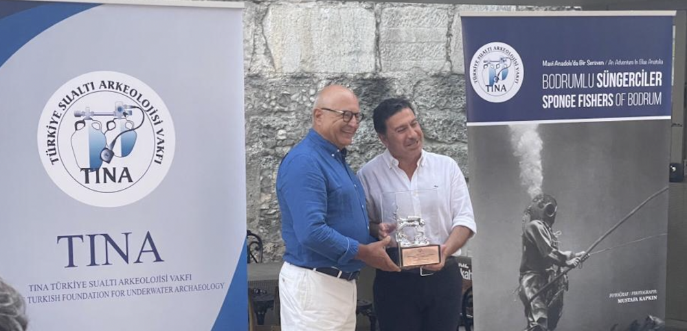 Bodrum Belediye Başkanı Sayın Ahmet Aras - Bodrumlu Süngerciler Kitap Lansmanı - Bodrum Sualtı Arkeoloji Müzesi - 26 Ağustos 2022