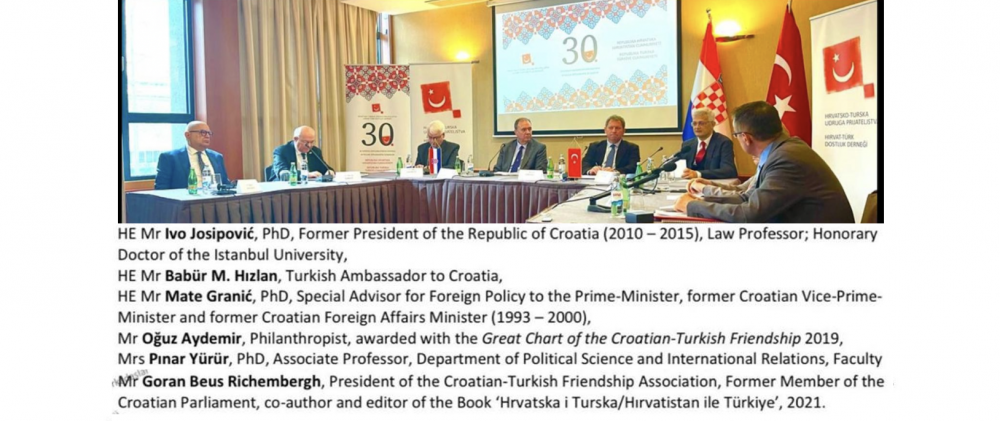 Hırvat-Türk Dostluk Derneği - 19 Nisan 2022