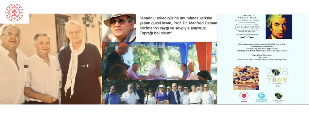 Prof. Dr. Manfred Osman Korfmann & Alpay Pasinli (Anıtlar & Müzeler Gen. Müd.) 2001 & 2019