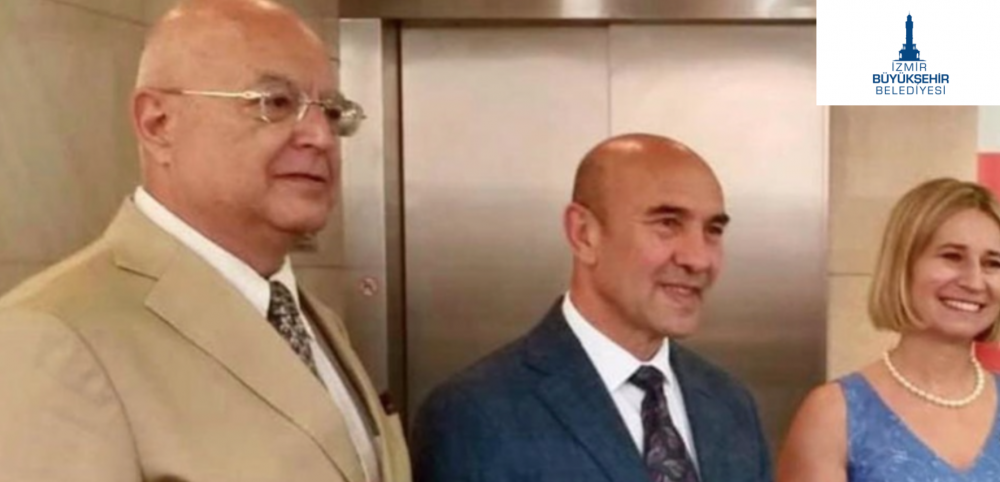 İzmir Büyükşehir Belediye Başkanı Sn. Tunç Soyer, Bengez Sergi Açılışında Hırvatistan Konsolosu Bn. Zerec  - Mayıs 2019