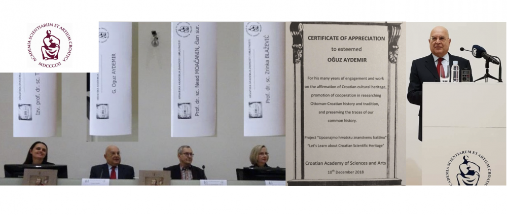 HAZU / Croatian Academy of Arts&Sciences -10/12/2018