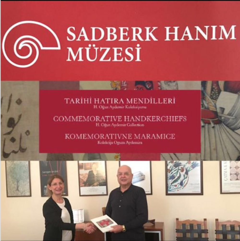 Tarihi İpek Mendil Koleksiyonunun Sadberk Hanım Müzesine Teslim Edilmesi, Şubat 2018