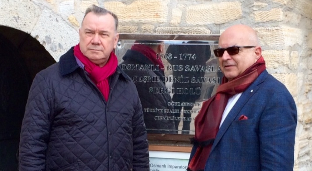 Rusya Deniz Konseyi Bşk. & Monaco Fahri Konsolosu Nikolay Orlov - Çeşme, Ocak 2015 