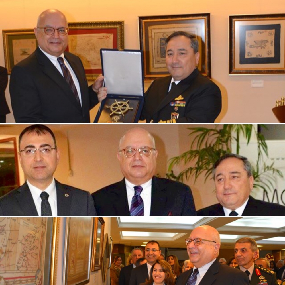 Tarihi İpek Mendiller Sergisi - İzmir Valisi Mustafa Toprak, Koramiral Hasan Uşaklıoğlu, 18/03/2015