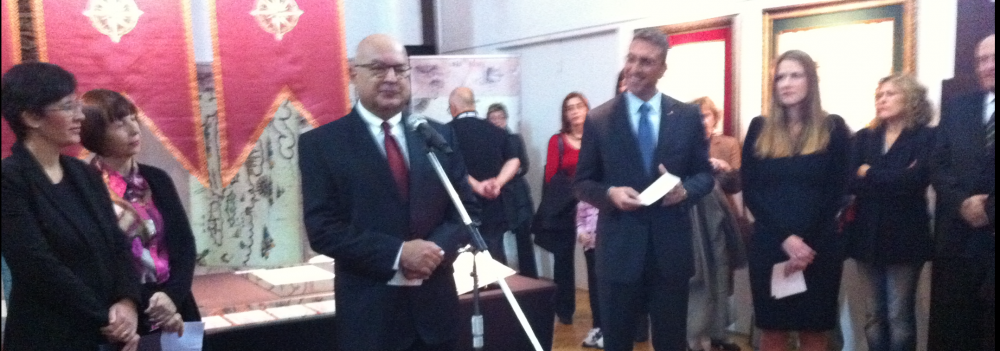 HIRVATİSTAN Zagreb, Piri Reis Sergisi Açılışı, 02/10/2013 