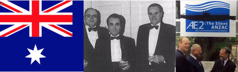 Selçuk Kolay, David Evans, 11 Kasım 2000, Avustralya Deniz Kuvvetleri Resepsiyonu, Sidney