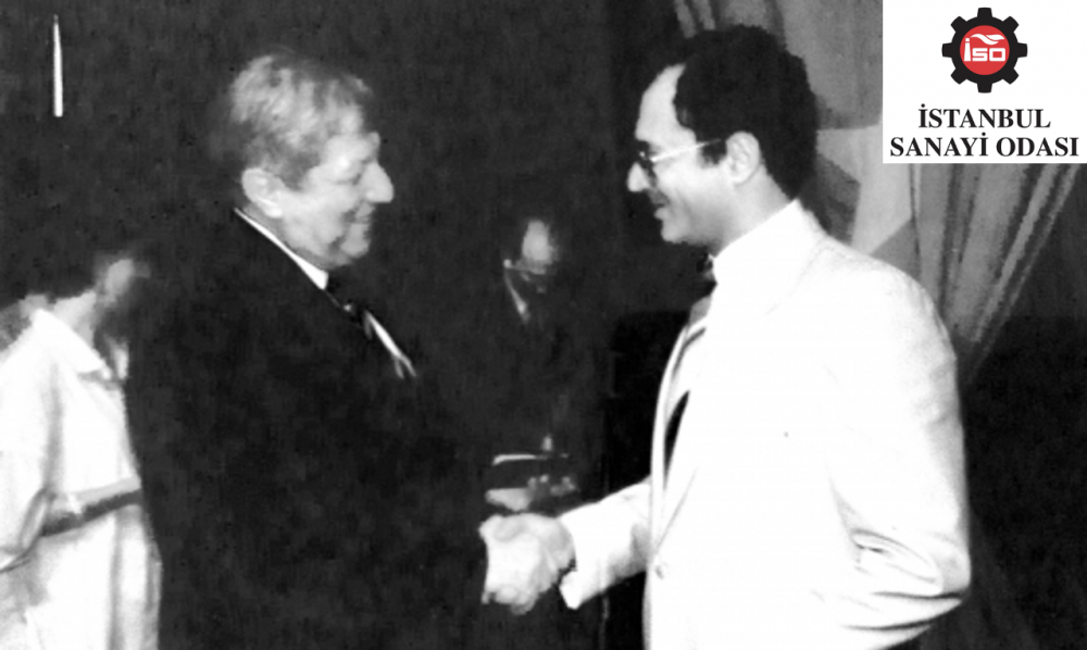 İSTANBUL SANAYİ ODASI MECLİS BAŞKANI İBRAHİM BODUR,1984