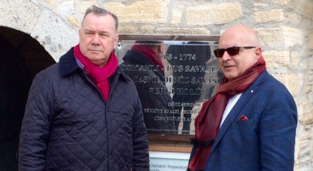 KONT NİKOLAY ORLOV, ÇEŞME OSMANLI/RUS SAVAŞI HOLÜ,OCAK 2015