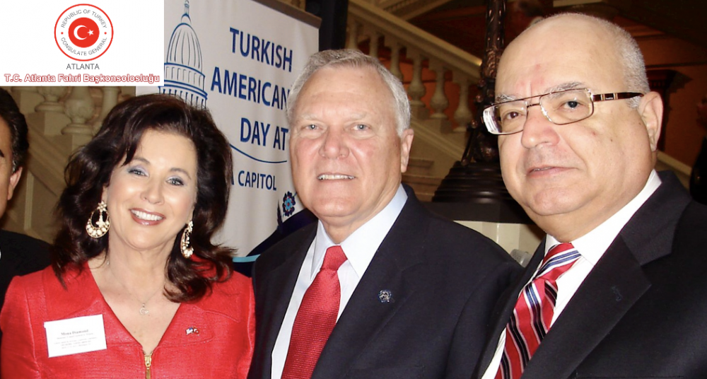 TURKISH AMERICAN DAY at Capitol ATLANTA, GEORGIA (29 mart 2011) / NATHAN DEAL;Governor, MONA DIAMOND