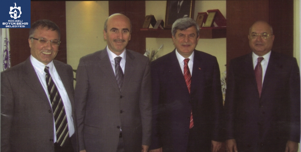 KOCAELİ BÜYÜKŞEHİR BELEDİYE BAŞKANI İBRAHİM KARAOSMANOĞLU, CENGİZ YUCAK (ARALIK 2006)