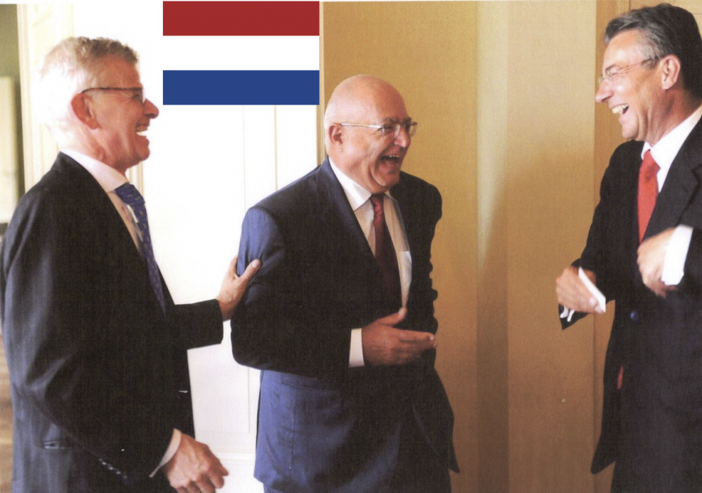 HOLLANDA BAŞBAKAN YARDIMCISI MAXIME VERHAGEN VE İSTANBUL BAŞKONSOLOSU ONNO KERVERS, MAYIS 2012